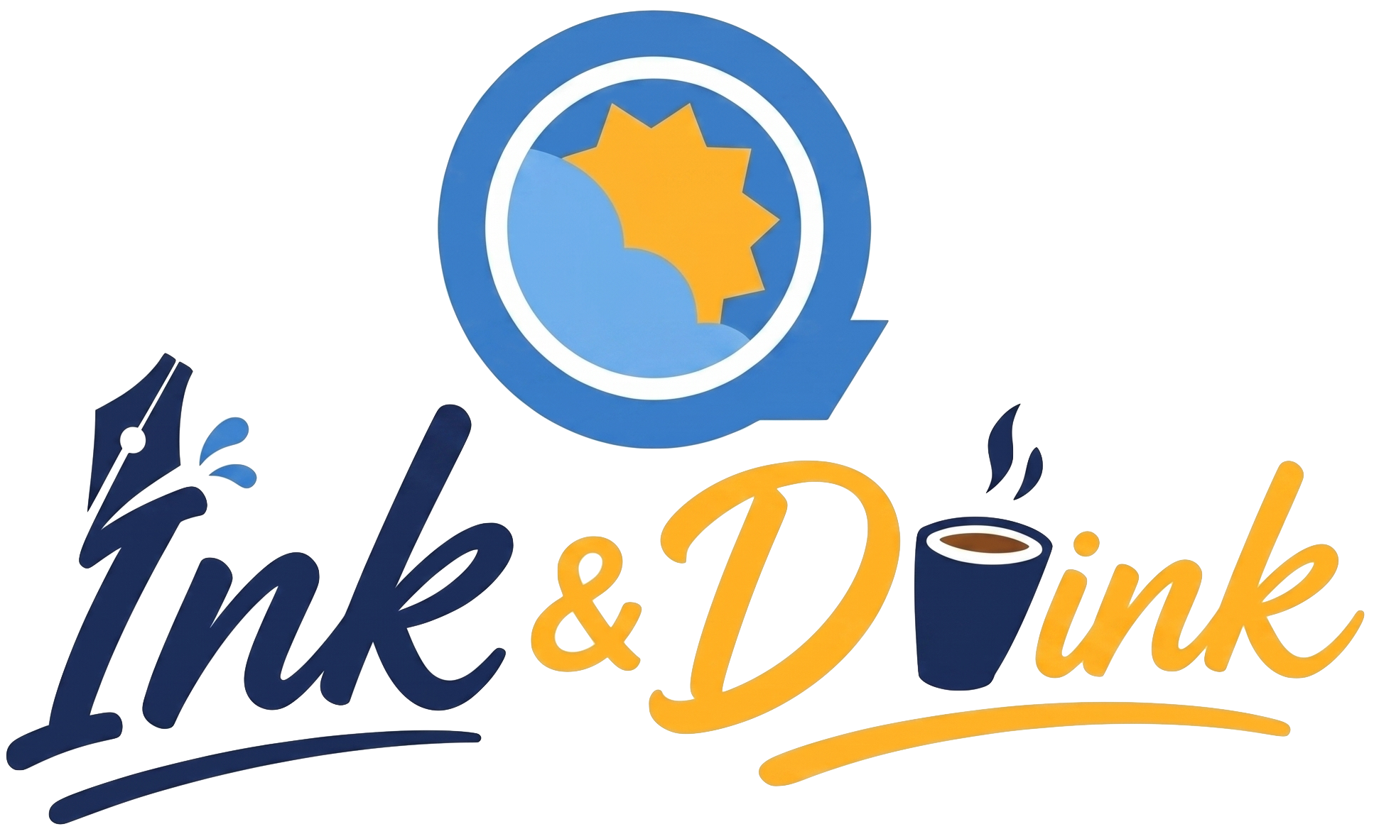 شعار Ink & Drink by Qurtas